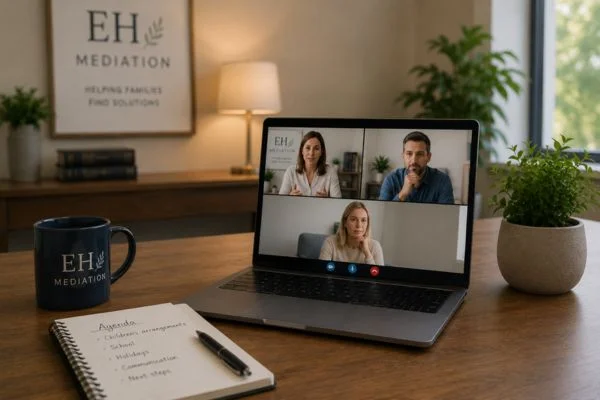 child access mediation Loughton online meeting.